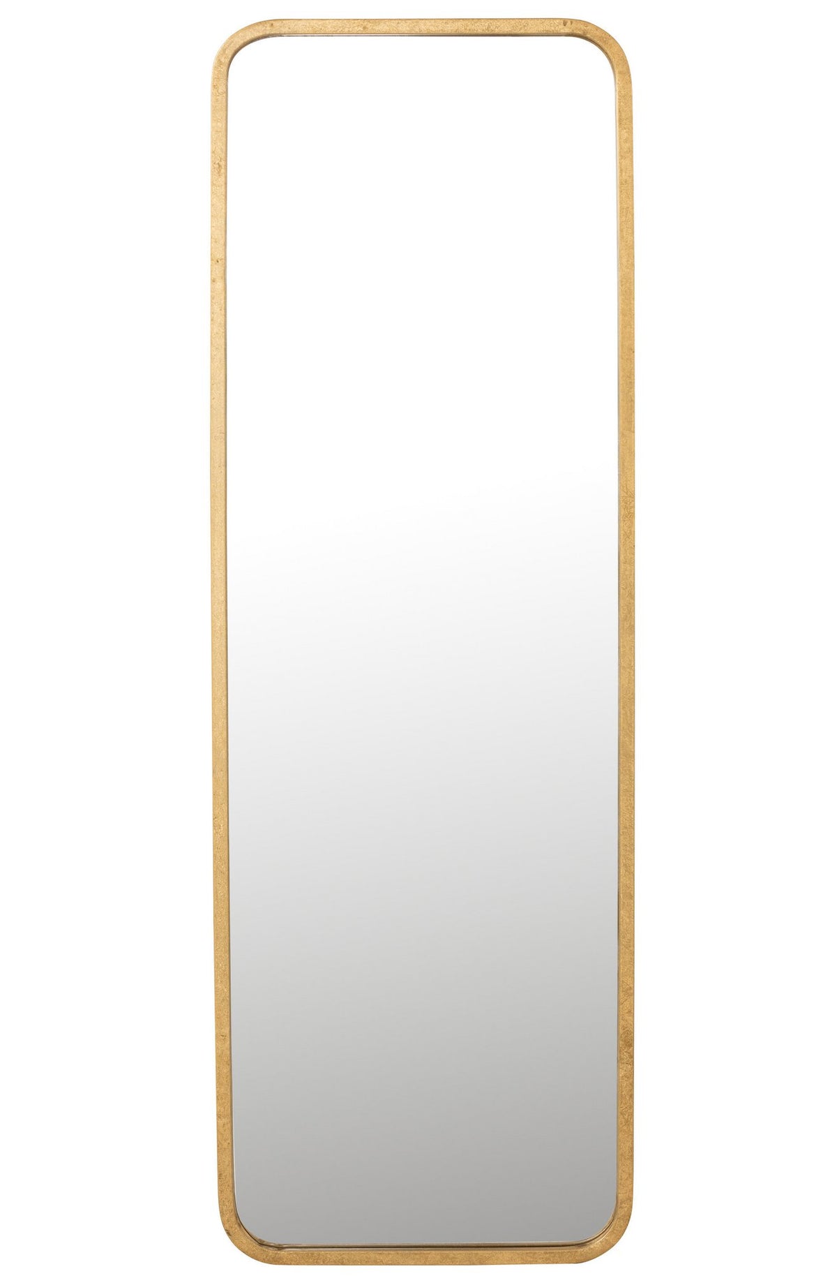J-Line spiegel Mona Rechthoekig - ijzer/glas - goud - 119.5 x 40.5 cm