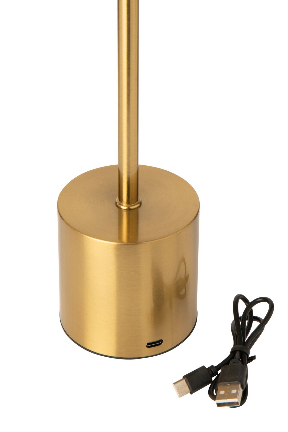 J-Line Tafellamp - stof - goud