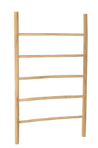J-Line ladder 5 Treden - hout - naturel