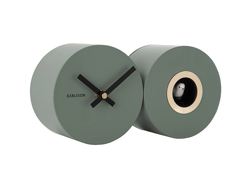 Wandklok Duo Koekoek