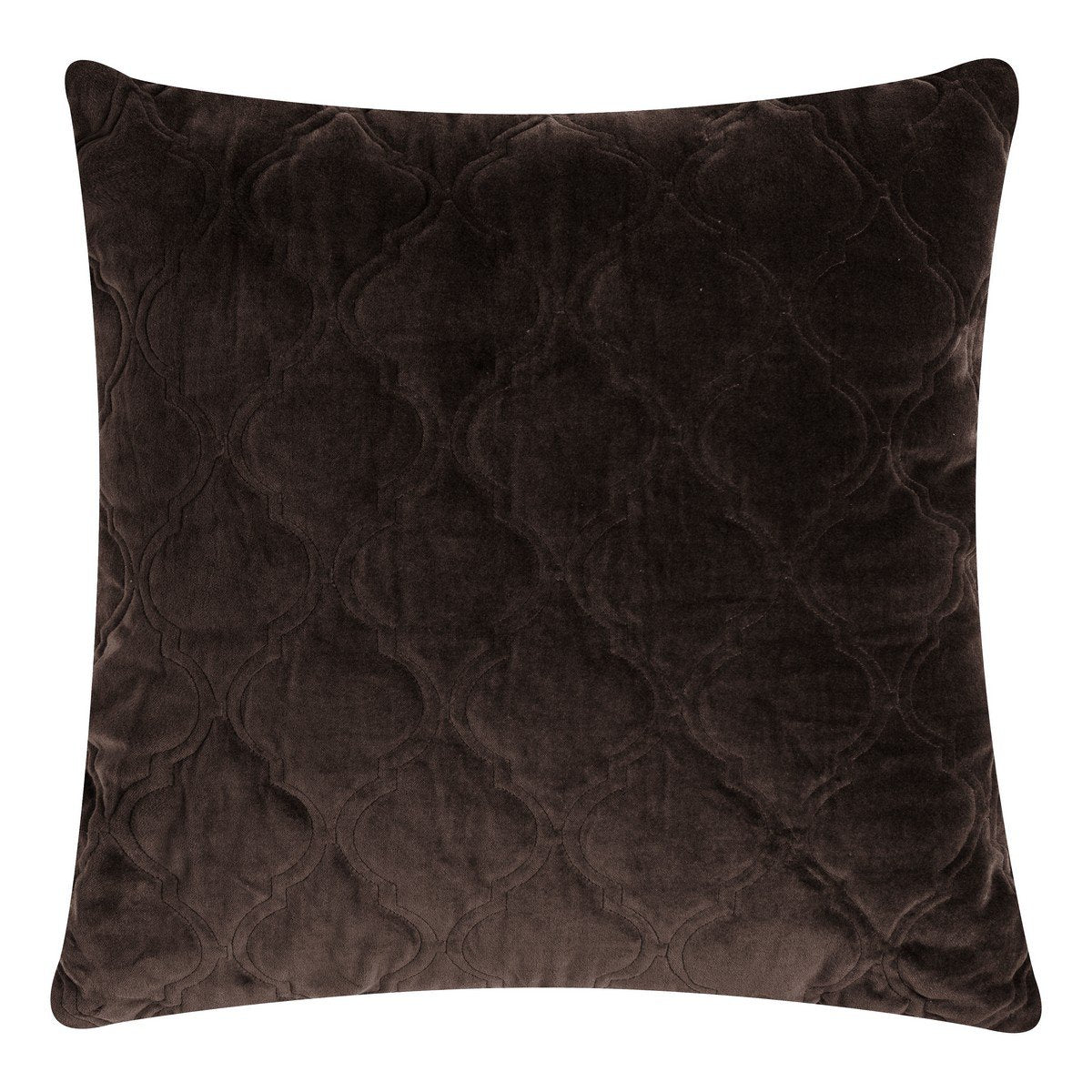 Moroccan Velvet kussen bruin 60x60cm
