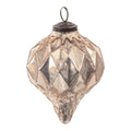 Kerstbal Ø 9 cm Goudkleeurig Glas Kerstdecoratie