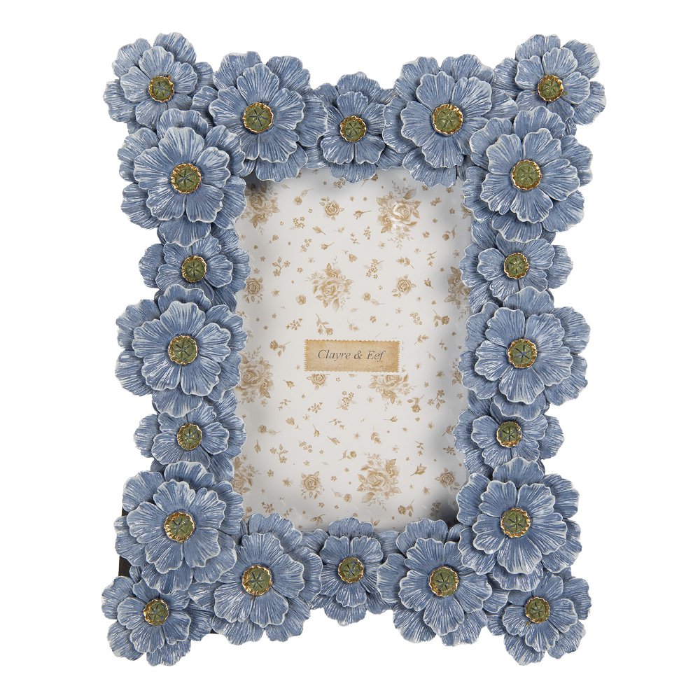 Fotolijst 10x15 cm Blauw Kunststof