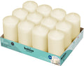 Horeca stompkaarsen 13/7 tray 12 Ivoor