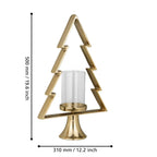Candlestick Mukayle Gold 31x12x50 cm