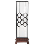 Tiffany Tafellamp 12x12x36 cm Wit Glas Tiffany Bureaulamp