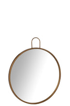 J -Line Spiegel Anto - Glas - Goud - Small - 60,5 x 71 cm