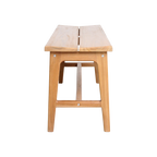 Teakhouten bankje - 120 cm