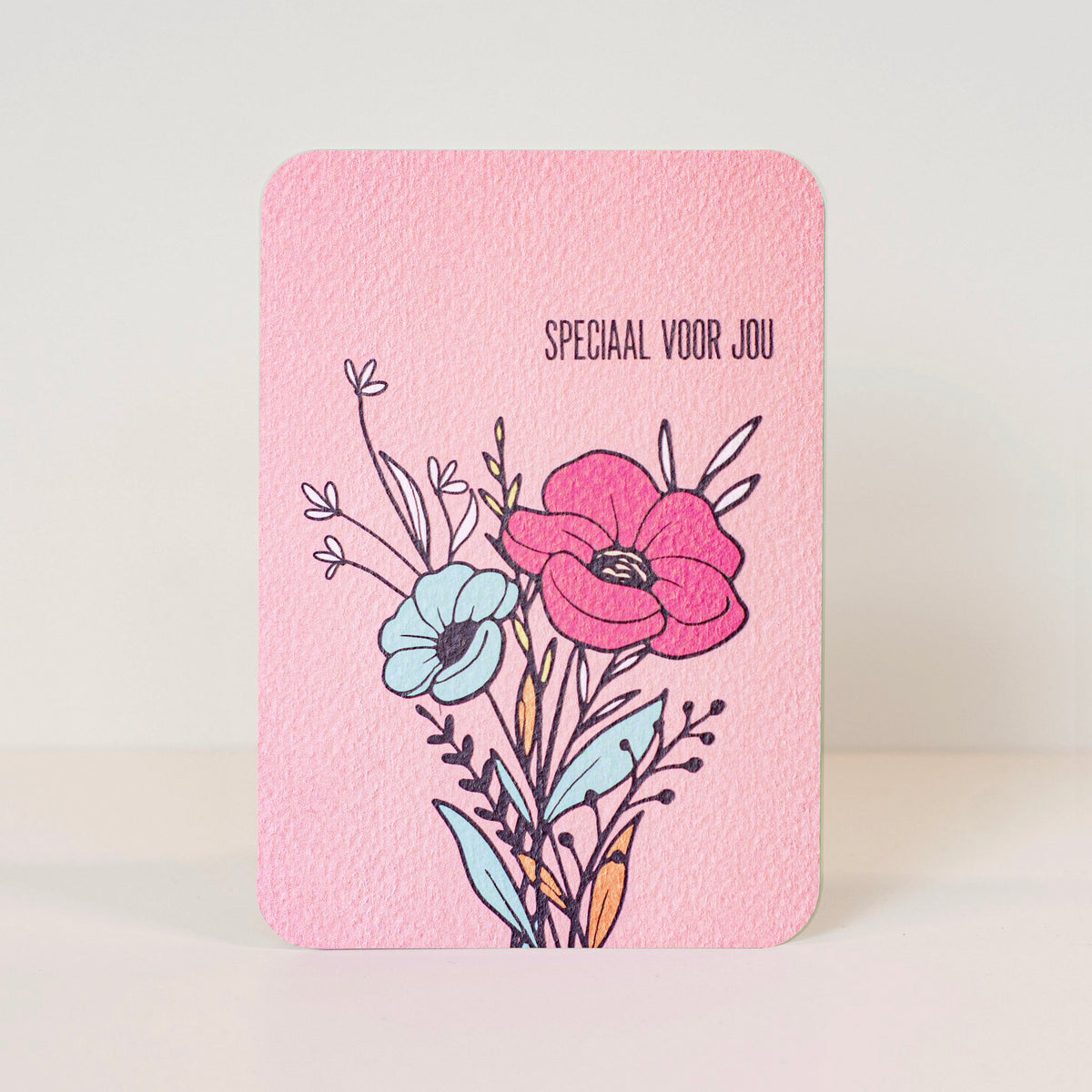 Postcard 'Dank je wel'