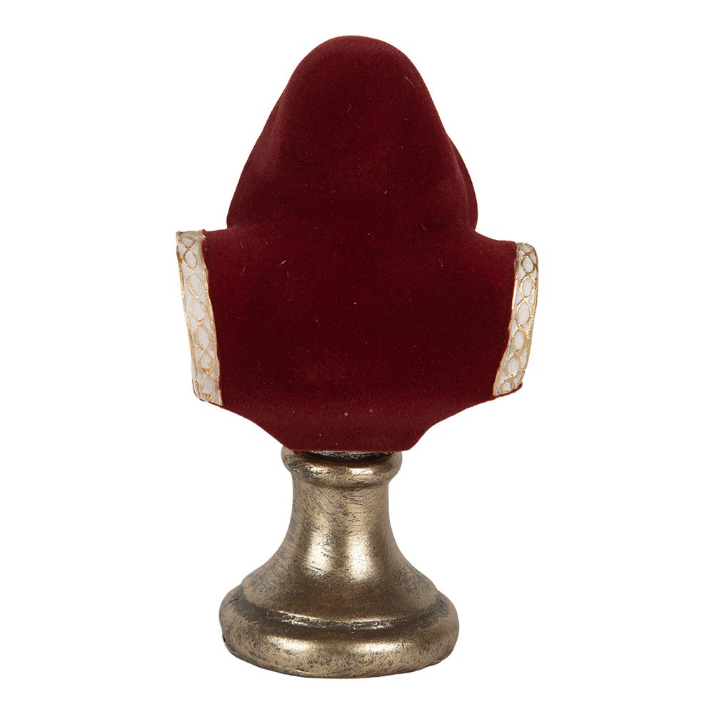 Kerstdecoratie Beeld Kerstman 9x7x15 cm Rood Kunststof