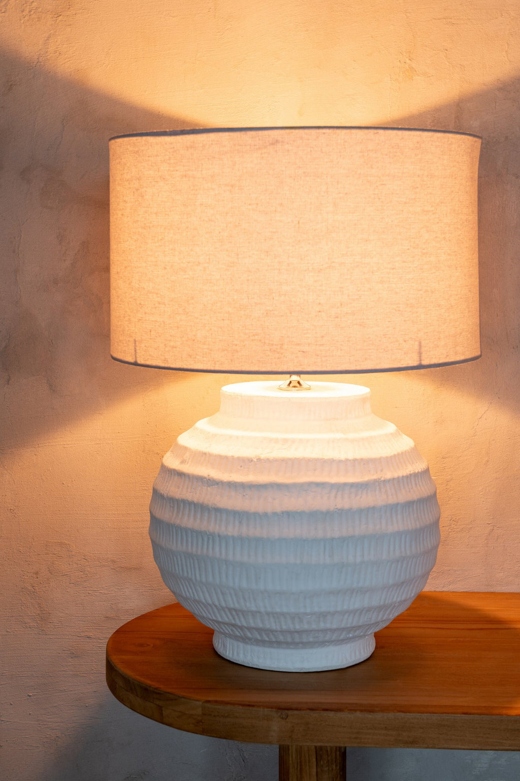 J-Line lamp - keramiek - wit
