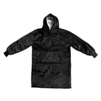 Textino Sherry - Hoodie 60x90 cm - Hoodiedeken - Tieners - Raaf - Zwart