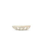 Decoratieve schaal 20,5xH4cm beige Nomad