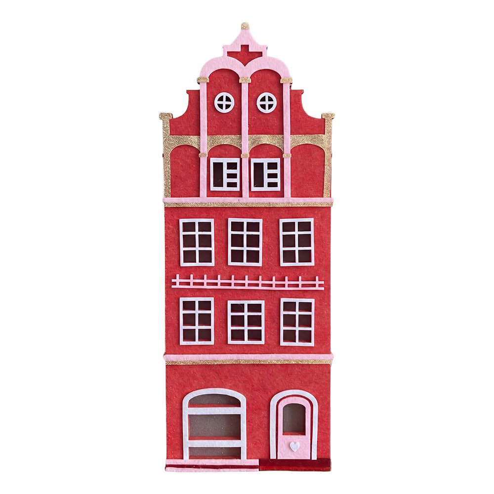 Decoratie Huis Rood