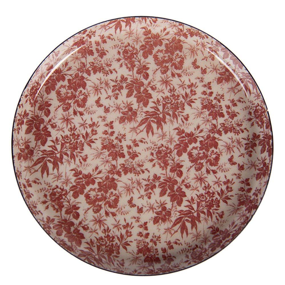 Onderzetters voor Glazen Ø 11x1 cm Wit Metaal