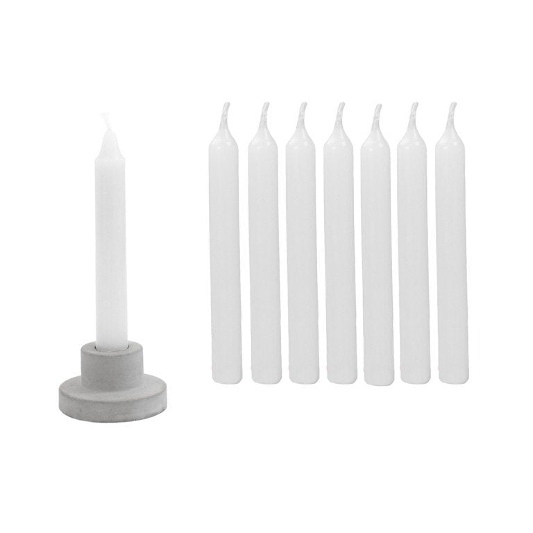 Leeff Mini Candles Giftset Maartje grey