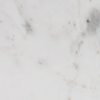 Marmeren bijzettafel rond wit