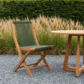 Rope opvouwbare tuinstoel groen