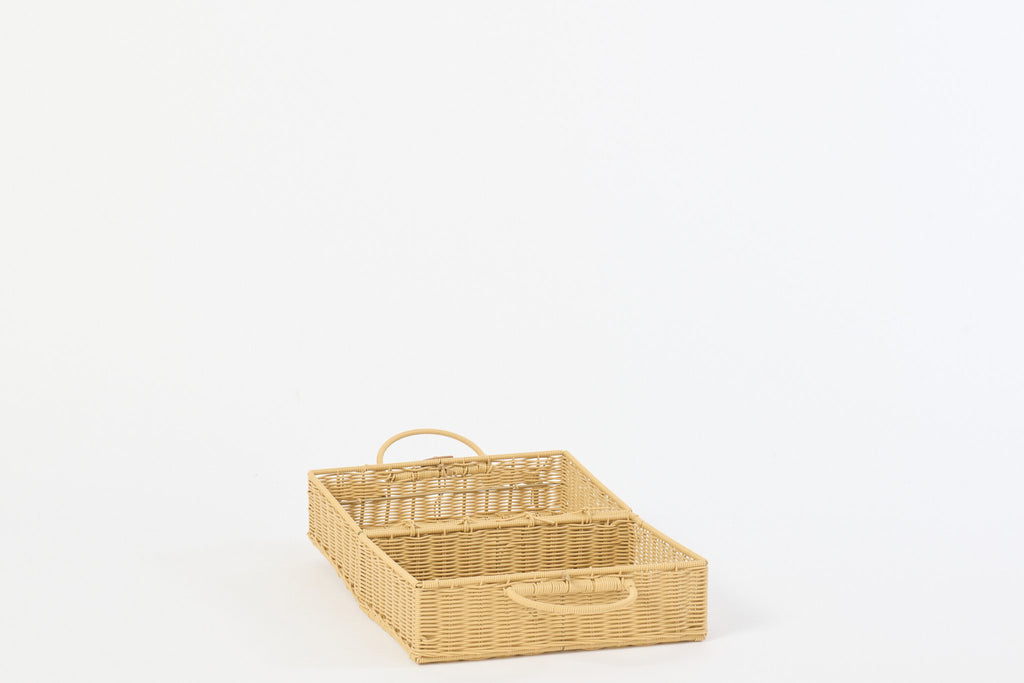 J-Line mand Koffer - kunststof - naturel - S