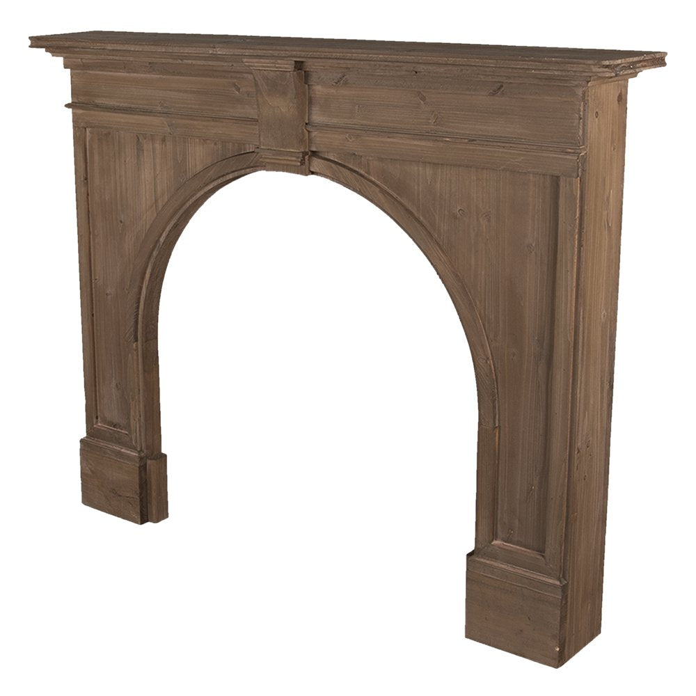 Schouw Bruin, Hout 130x21x104 cm