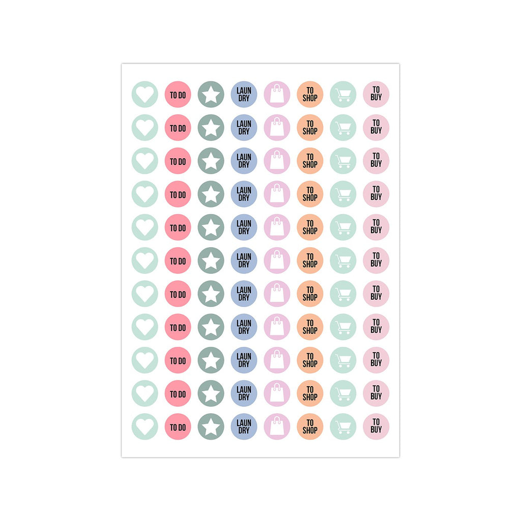 Stick it Stickerbook green, per 6 stuks