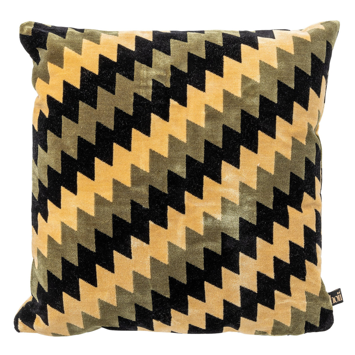 Francesco | Kussen | 45x45 cm Militaire olijf | Groen | Hoii | Met luxe binnenkussen