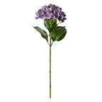 Kunstbloem Hortensia 68 cm Paars Kunststof