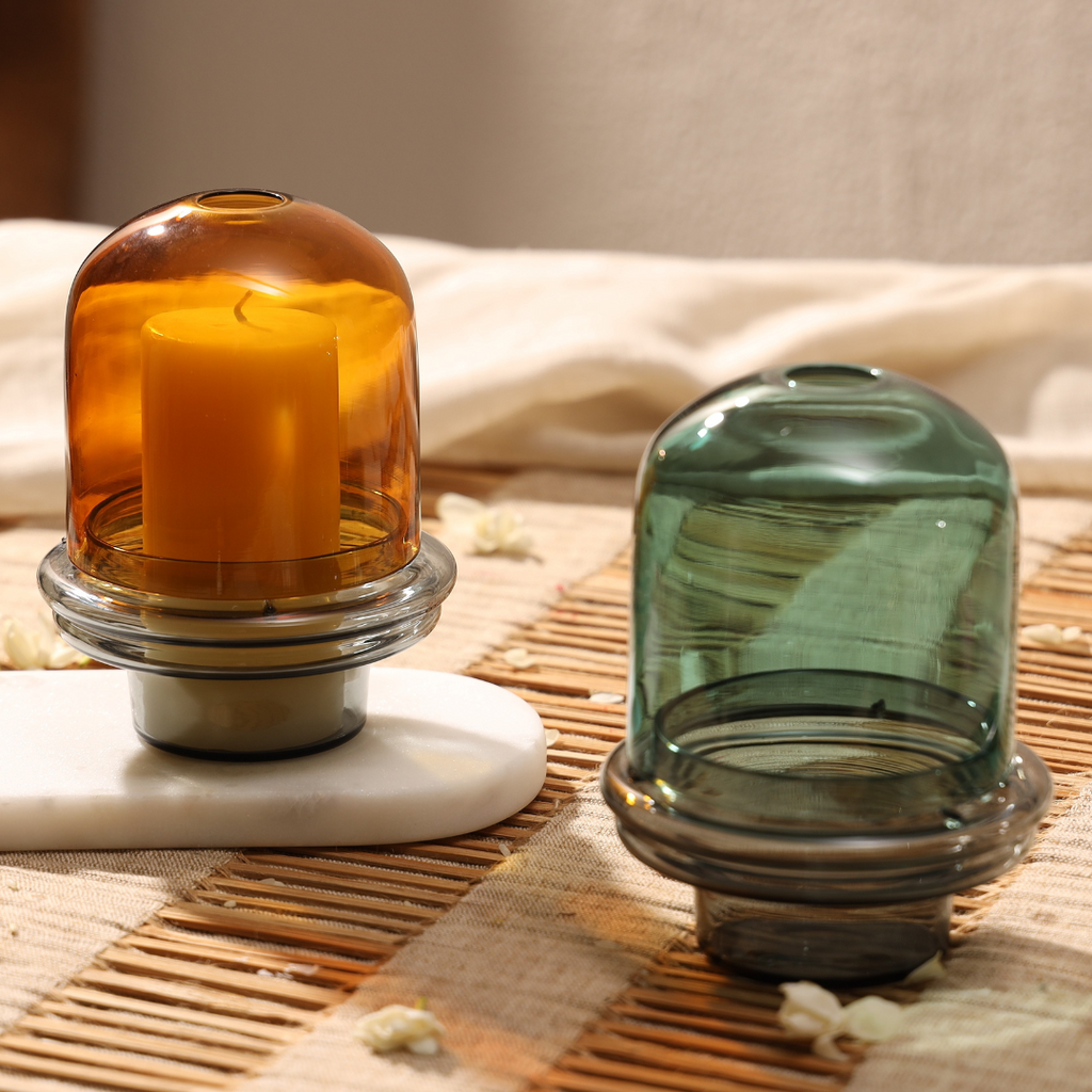 Koepelkaarshouder van borosilicaatglas