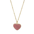 Louiz Ketting met Rhodoniet Hartje
