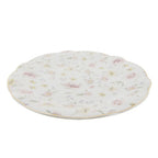 Dinerbord Ø 26 cm Wit Roze Porselein Bloemen Eetbord