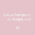 Cadeau kaartjes - Adem hartjes - 20 stuks