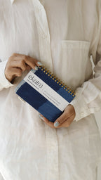 Wire-Bound Unruled Journal - A6, 5 Indiase kunstafdrukken