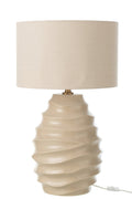 J-Line lamp Golf - keramiek - beige