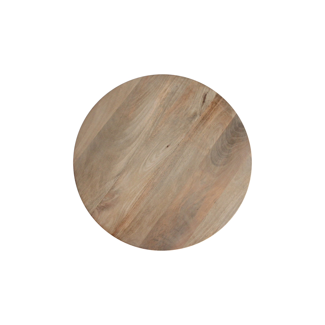 Bullnose bijzettafel naturel 55 cm