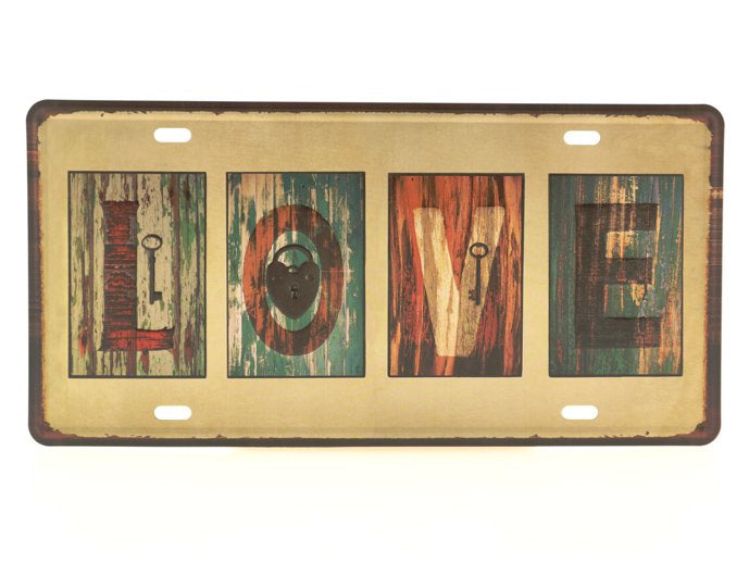 Retro Wandbord 15x30