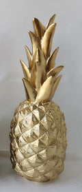 Polyresin ananas goud