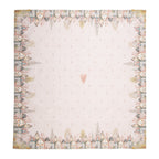 Tafelkleed 100x100 cm Beige Katoen