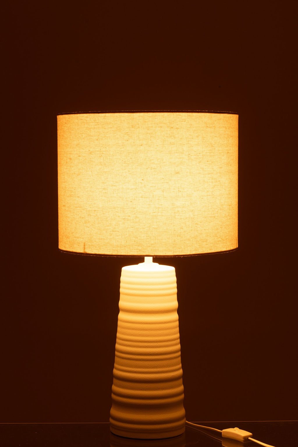 J-Line lamp - keramiek - wit