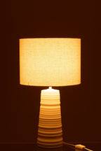 J-Line lamp - keramiek - wit