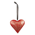 Decoratie Hanger 20x20 cm Rood IJzer