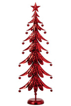 J-Line Kerstboom - ijzer - rood - large