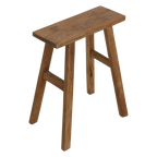 Carpenter teakhouten bankje Java 40 cm