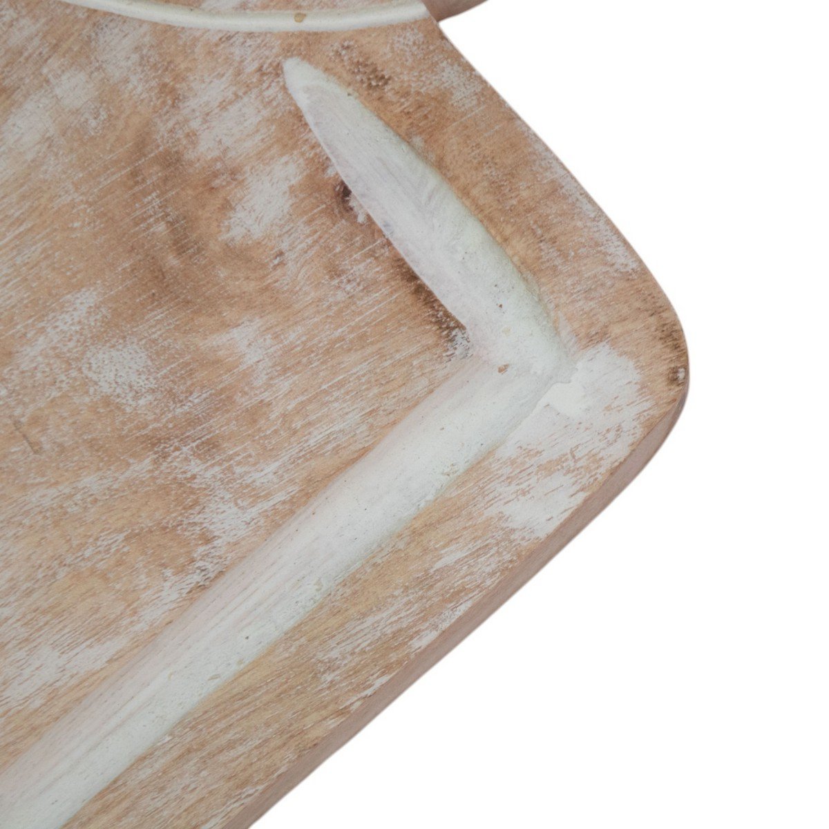 Snijplank mango hout heart 64x27cm