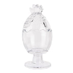 Glazen potje Kip Ø 10x22 cm Transparant Glas