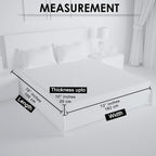 Laken | Elastisch getailleerde katoenen stof | Koning (182x198cm), 3-delige set | 240TC