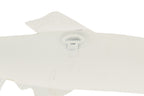 J-Line wanddecoratie Vis - ijzer - lichtblauw/wit