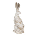 Beeld Konijn 47 cm Beige Polyresin Paasdecoratie