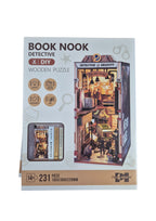 Inspirebox, 3D Booknook, Detective Decrypt, BE011991, 19,5x10x22,8 cm