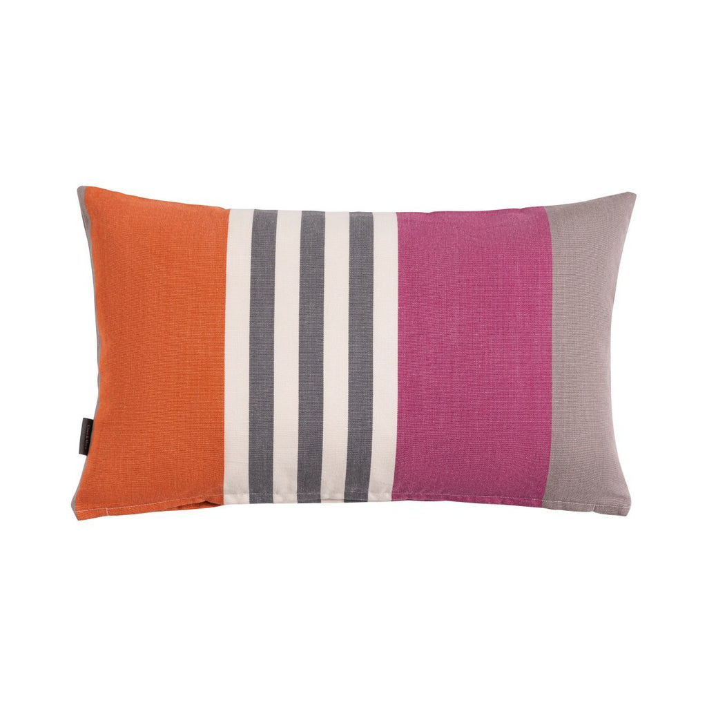 Stripes Print kussen multicolor 30x50cm