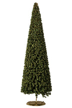 J-Line Boom met bessen - synthetisch - mosgroen - large